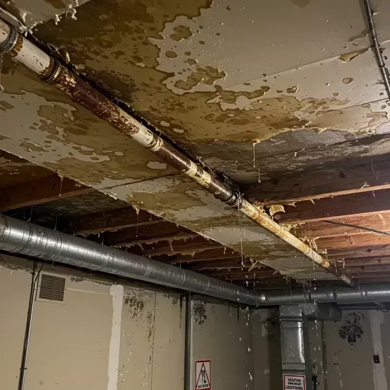 Ceiling Water Damage Repair in Bellville, OH