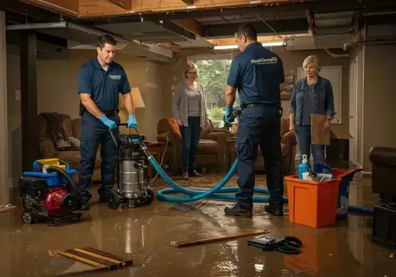 Basement Water Extraction and Removal Techniques process in Bellville, OH