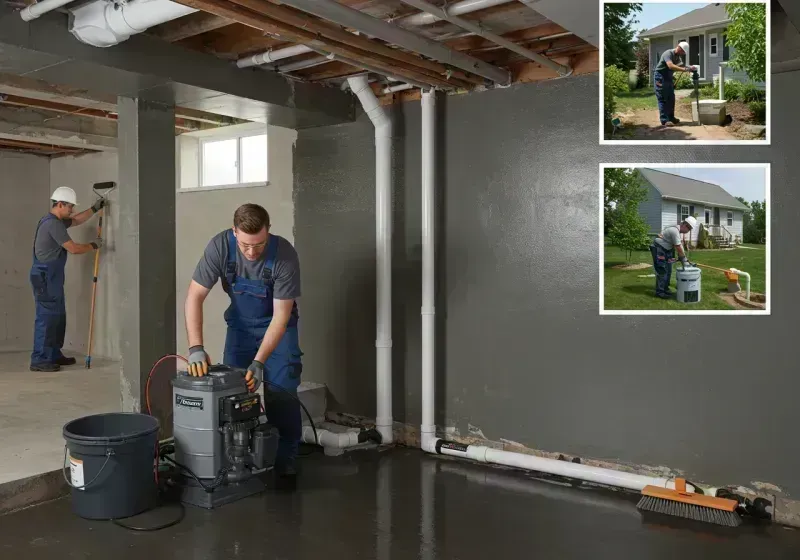 Basement Waterproofing and Flood Prevention process in Bellville, OH